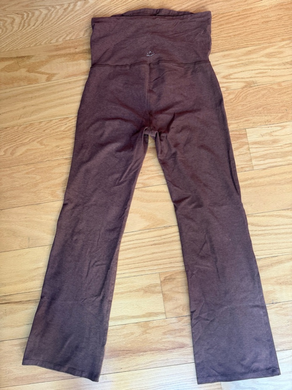 Beyond Yoga Brown Maternity Boot Cut Pants